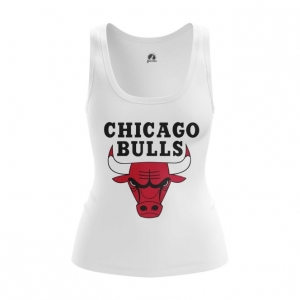 Merch Women'S Tank Chicago Bulls Logo Basketball Vest