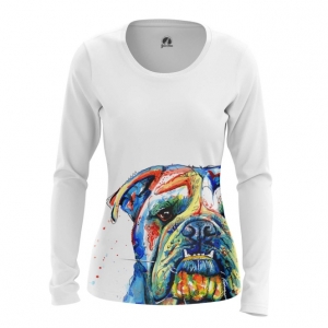 Women’s Long Sleeve Bulldog Dogs Idolstore - Merchandise and Collectibles Merchandise, Toys and Collectibles 2