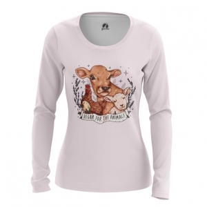 Vegan Long Sleeve Animals Merch Women’s Top Idolstore - Merchandise and Collectibles Merchandise, Toys and Collectibles 2