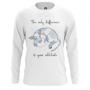 Men’s Long Sleeve Your attitude Vegan Print Idolstore - Merchandise and Collectibles Merchandise, Toys and Collectibles 2