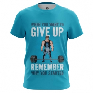 Collectibles Men'S T-Shirt Motivation Powerlifting Top