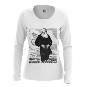 Women’s Long Sleeve Leo Tolstoy Picture Paint Idolstore - Merchandise and Collectibles Merchandise, Toys and Collectibles 2