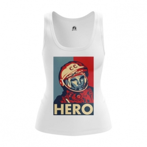 Collectibles Women'S Tank Hero Yuri Gagarin The Hero Vest