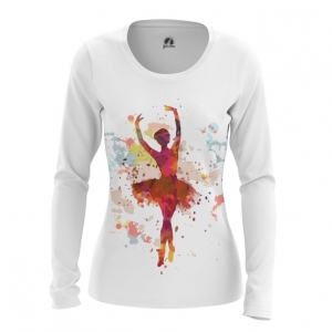 Collectibles Women'S Long Sleeve Ballerina Dancer Print Art