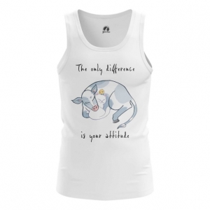 Men’s tank Your attitude Vegan Print Vest Idolstore - Merchandise and Collectibles Merchandise, Toys and Collectibles 2
