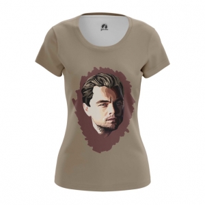 Women’s t-shirt Di Caprio Art print Top Idolstore - Merchandise and Collectibles Merchandise, Toys and Collectibles 2