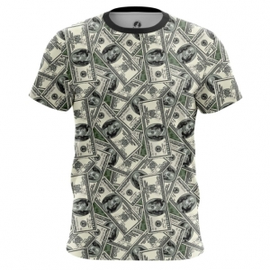 Collectibles Men'S T-Shirt 100 Dollars Money Print Top
