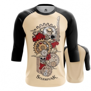 Men’s Raglan Steampunk mechanism print Idolstore - Merchandise and Collectibles Merchandise, Toys and Collectibles 2