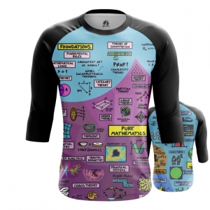 Men’s Raglan Math Science Print Idolstore - Merchandise and Collectibles Merchandise, Toys and Collectibles 2