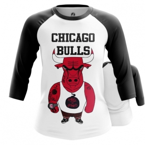 Merch Women'S Raglan Chicago Bulls Merch Basketball