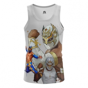 Men’s tank Wrestler Carístico Mistico WWE Vest Idolstore - Merchandise and Collectibles Merchandise, Toys and Collectibles 2