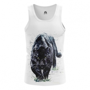 Merchandise Men'S Tank Black Panther Wild Cat Vest