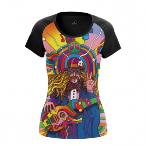 Women’s t-shirt Hippie Print Top Idolstore - Merchandise and Collectibles Merchandise, Toys and Collectibles 2