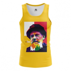 Merchandise Men'S Tank Leo Tolstoy Art Wpap Print Vest