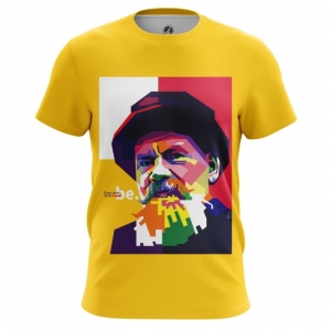 Merchandise Men'S T-Shirt Leo Tolstoy Art Wpap Print Top