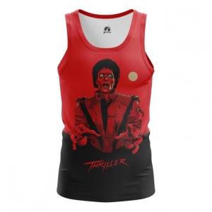 Men’s tank Thriller Michael Jackson Vest Idolstore - Merchandise and Collectibles Merchandise, Toys and Collectibles 2