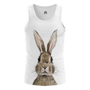 Merchandise Men'S Tank Rabbit Print Hares Vest