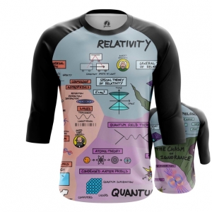 Men’s Raglan Physics Science Print Idolstore - Merchandise and Collectibles Merchandise, Toys and Collectibles 2