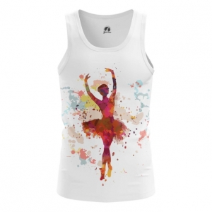 Collectibles Men'S Tank Ballerina Dancer Print Art Vest