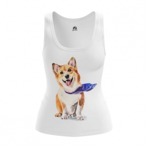 Womens tank Corgi Pembroke Welsh Dogs Idolstore - Merchandise and Collectibles Merchandise, Toys and Collectibles 2