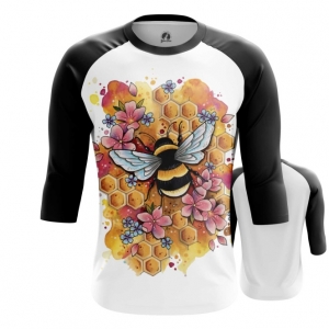 Buy men's raglan bumblebee bees print - product collection