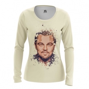 Women’s Long Sleeve Leonardo Di Caprio Merch Idolstore - Merchandise and Collectibles Merchandise, Toys and Collectibles 2