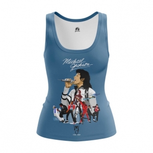 Women’s Tank  Michael Jackson Tribute Merch Vest Idolstore - Merchandise and Collectibles Merchandise, Toys and Collectibles 2