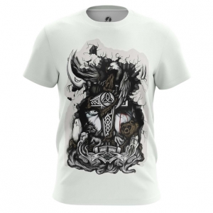 Men’s t-shirt Vikings Top Nordic Idolstore - Merchandise and Collectibles Merchandise, Toys and Collectibles 2