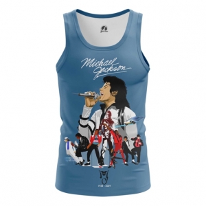 Men’s tank Michael Jackson Tribute Merch Vest Idolstore - Merchandise and Collectibles Merchandise, Toys and Collectibles 2
