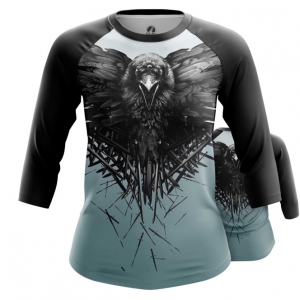 Womens raglan Third Eye Crow Game of Thrones Idolstore - Merchandise and Collectibles Merchandise, Toys and Collectibles 2