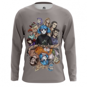 Men’s Long Sleeve Sally Face Merch Idolstore - Merchandise and Collectibles Merchandise, Toys and Collectibles 2