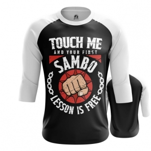 Merchandise Men'S Raglan Russian Sambo Merch Clothing