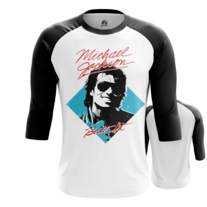 Men’s Raglan Beat It Michael Jackson Merch Idolstore - Merchandise and Collectibles Merchandise, Toys and Collectibles 2