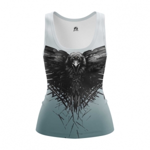 Womens tank Third Eye Crow Game of Thrones Idolstore - Merchandise and Collectibles Merchandise, Toys and Collectibles 2