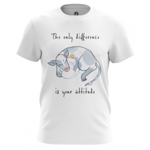 Men’s t-shirt Your attitude Vegan Print Top Idolstore - Merchandise and Collectibles Merchandise, Toys and Collectibles 2