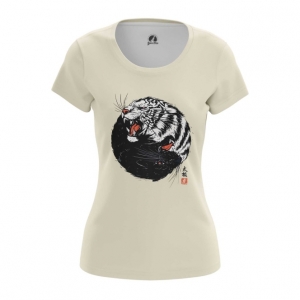 Merchandise Women'S T-Shirt Tiger Panther Print Top