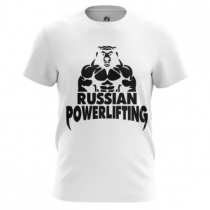 Merchandise Men'S T-Shirt Powerlifting Russian Merch Top