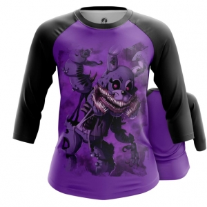 Women’s Raglan Twisted Bonnie Five nights at Freddy’s Idolstore - Merchandise and Collectibles Merchandise, Toys and Collectibles 2