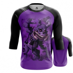 Men’s Raglan Twisted Bonnie Five nights at Freddy’s Idolstore - Merchandise and Collectibles Merchandise, Toys and Collectibles 2