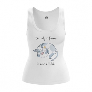 Women’s Tank  Your attitude Vegan Print Vest Idolstore - Merchandise and Collectibles Merchandise, Toys and Collectibles 2