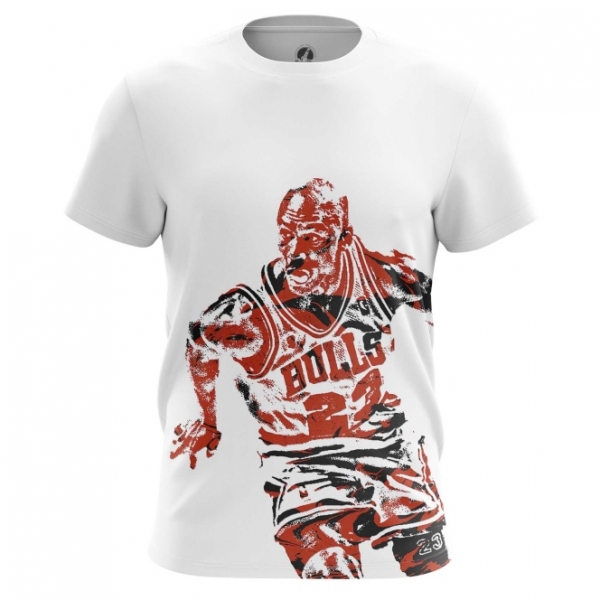 Bulls 23 tshirt White