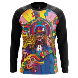 Men’s Long Sleeve Hippie Print Idolstore - Merchandise and Collectibles Merchandise, Toys and Collectibles 2