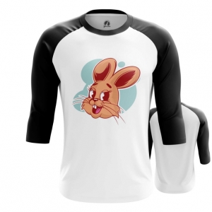 Merchandise Men'S Raglan Rabbit Well Just You Wait!