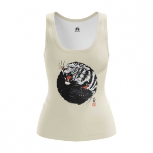 Merchandise Womens Tank Tiger Panther Print