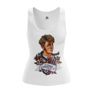 Merchandise Women'S Tank Quote Russian Poetry Yesenin Vest