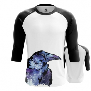 Men’s Raglan Raven Crow Print Idolstore - Merchandise and Collectibles Merchandise, Toys and Collectibles 2