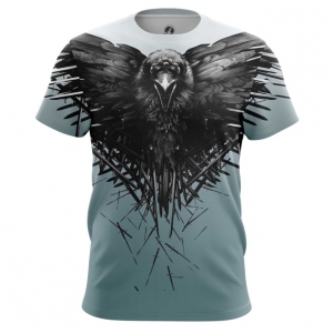 Men’s t-shirt Third Eye Crow Game of Thrones Top Idolstore - Merchandise and Collectibles Merchandise, Toys and Collectibles 2