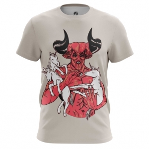 Merch Men'S T-Shirt Unicorns Evil Good Top