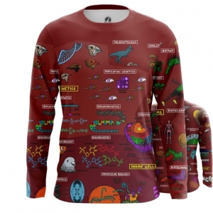Men’s Long Sleeve Biology Science Print Idolstore - Merchandise and Collectibles Merchandise, Toys and Collectibles 2