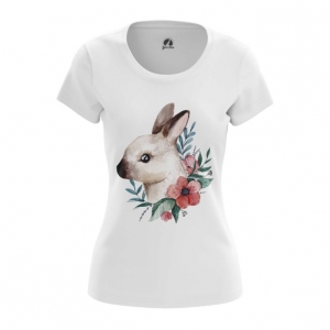 Women’s t-shirt White rabbit Hares Top Idolstore - Merchandise and Collectibles Merchandise, Toys and Collectibles 2
